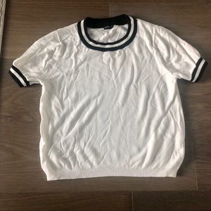 Brandy Melville crop top short sleeve sweater